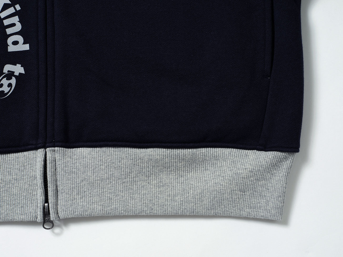 San San Gear - San San X B.E Zip-Up Hoodie (Navy) product image 6 | TRAB K-Fashion Australia