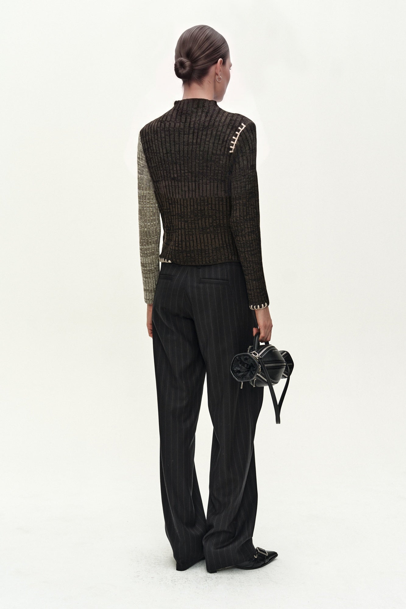 Andersson Bell - Asymmetric Twist Button Top (Multi) product image 3 | TRAB K-Fashion Australia