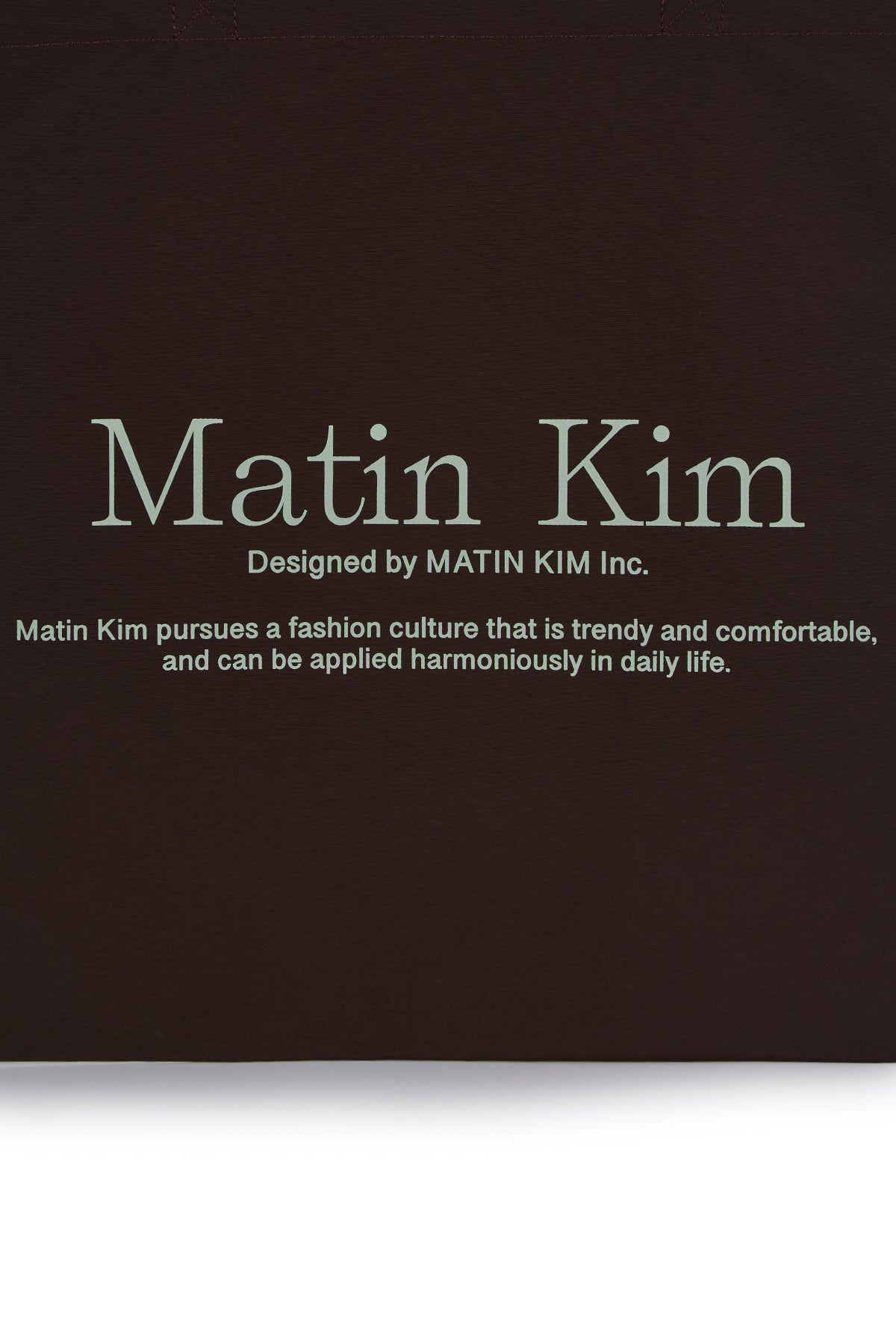 Matin Kim - Matin Palette Ecobag (Brown) product image 3 | TRAB K-Fashion Australia