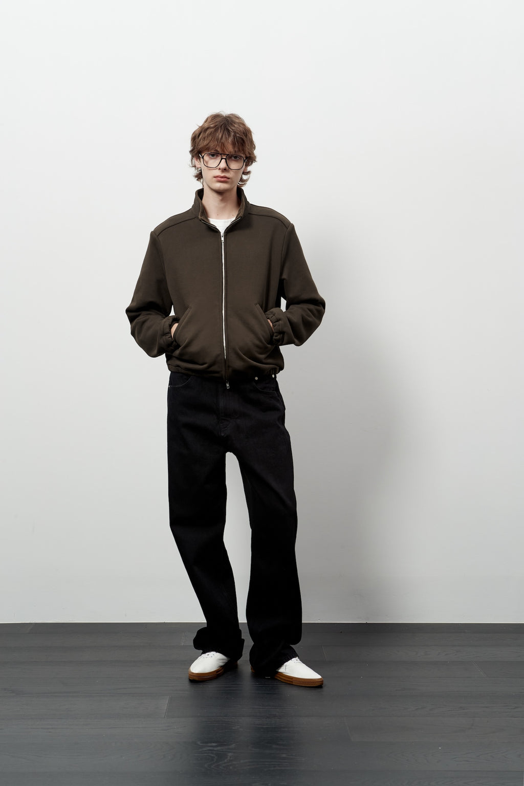 Stu - French Terry Jacket (Brown) product image 10 | TRAB K-Fashion Australia