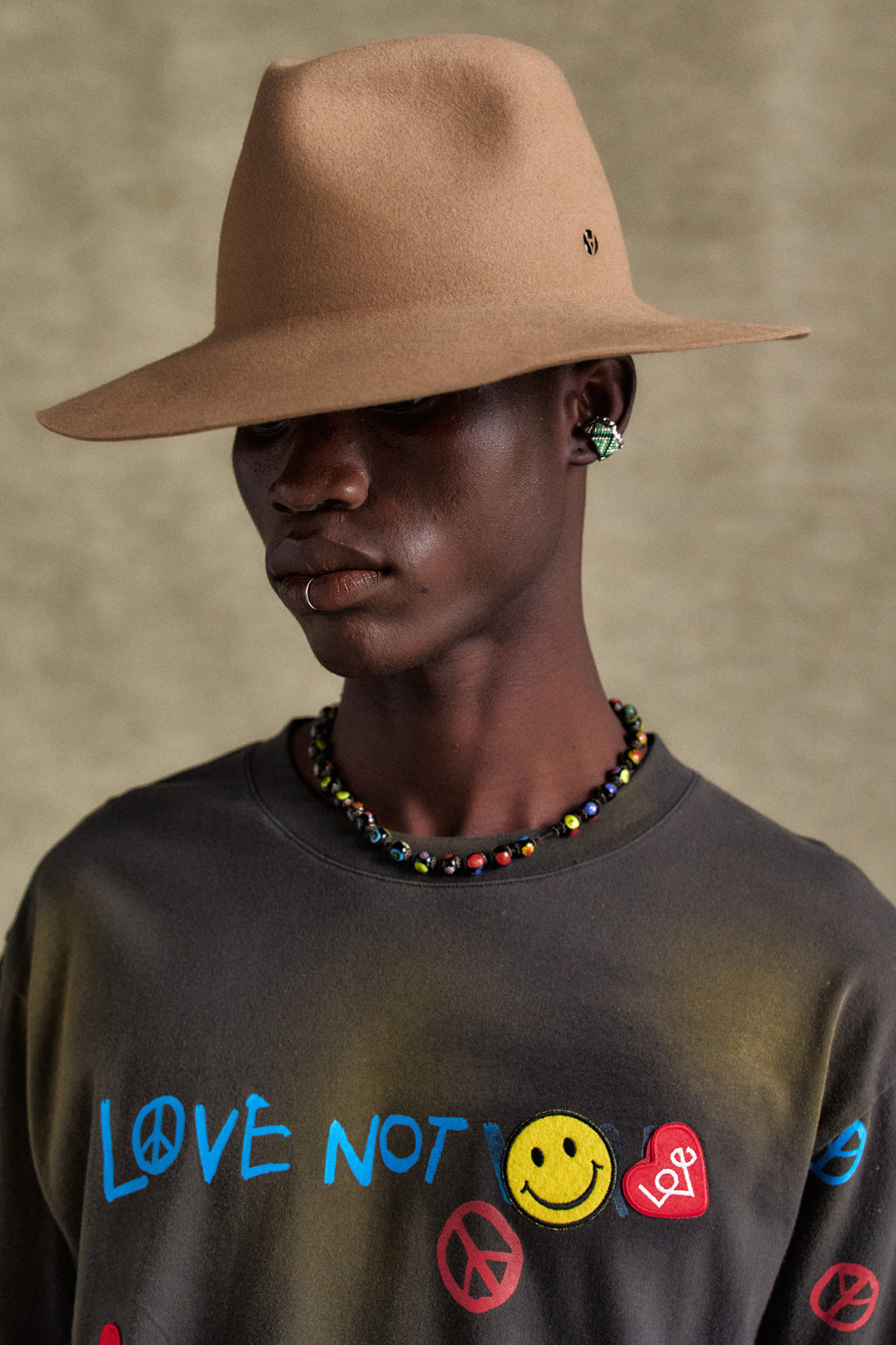 Andersson Bell - Unisex Love L/s T-Shirts (Characoal) product image 4 | TRAB K-Fashion Australia