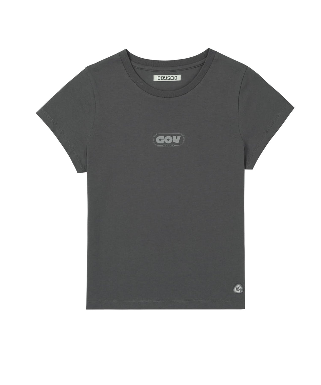 Coyseio - Round Logo T-Shirt (Charcoal) product image 5 | TRAB K-Fashion Australia