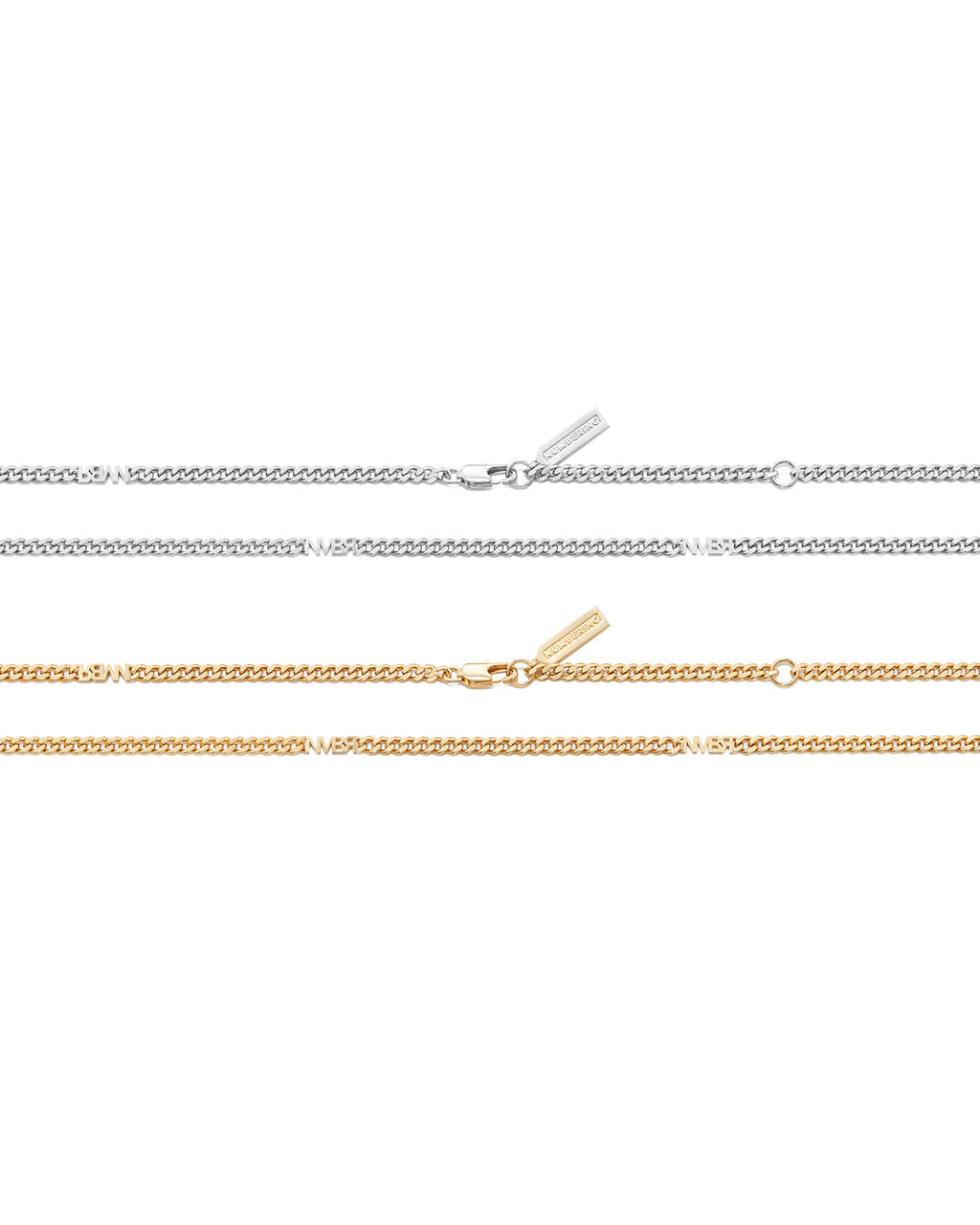 Numbering - NMBR Signature Chain Necklace #5835 product image 8 | TRAB K-Fashion Australia