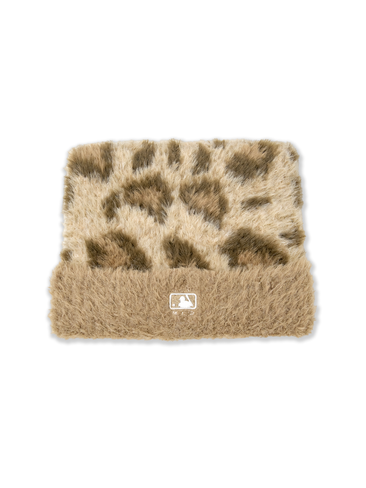 MLB Korea - MLB Leopard Meow Beanie Boston Red Sox (Light Beige) product image 4 | TRAB K-Fashion Australia