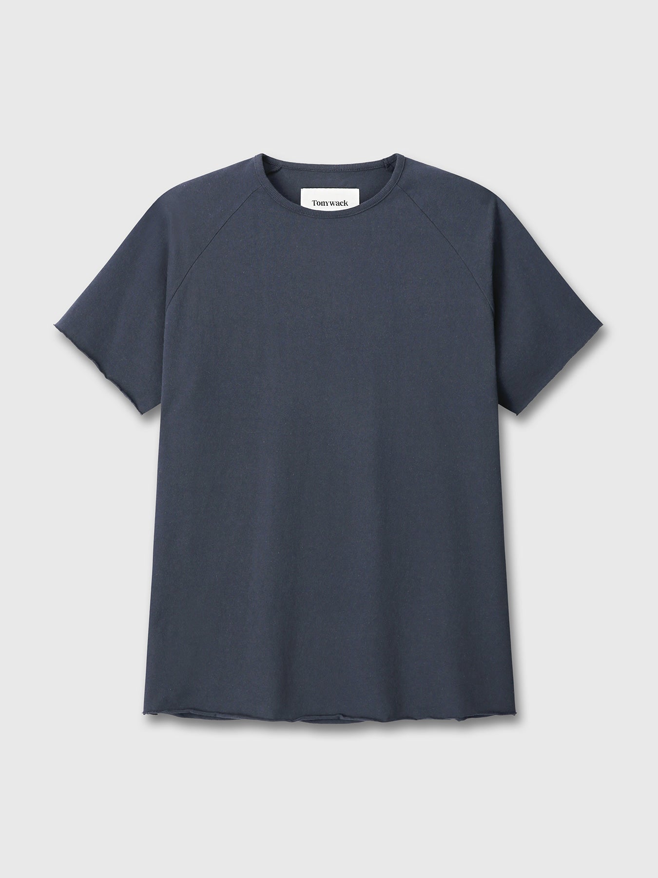 Tonywack - Raw Edge Washed T-Shirt (Vintage Navy) product image 8 | TRAB K-Fashion Australia
