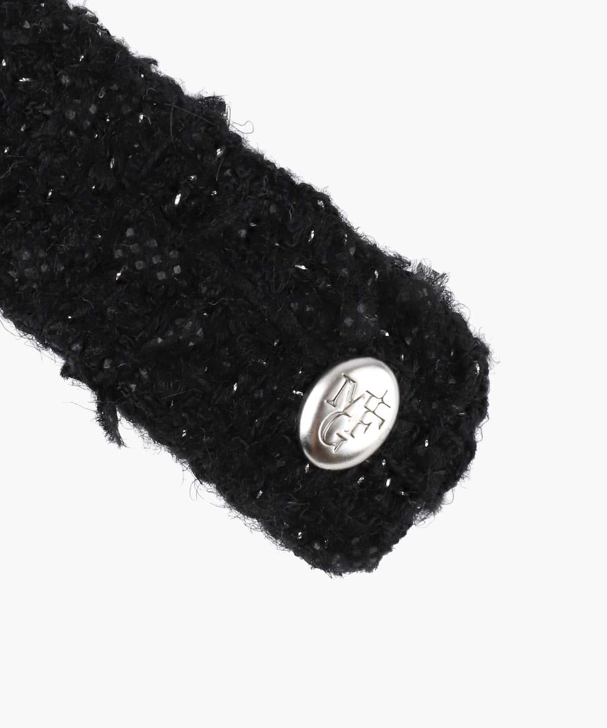 Marithe & Francois Girbaud - Tweed Hair Pin (Black) product image 3 | TRAB K-Fashion Australia