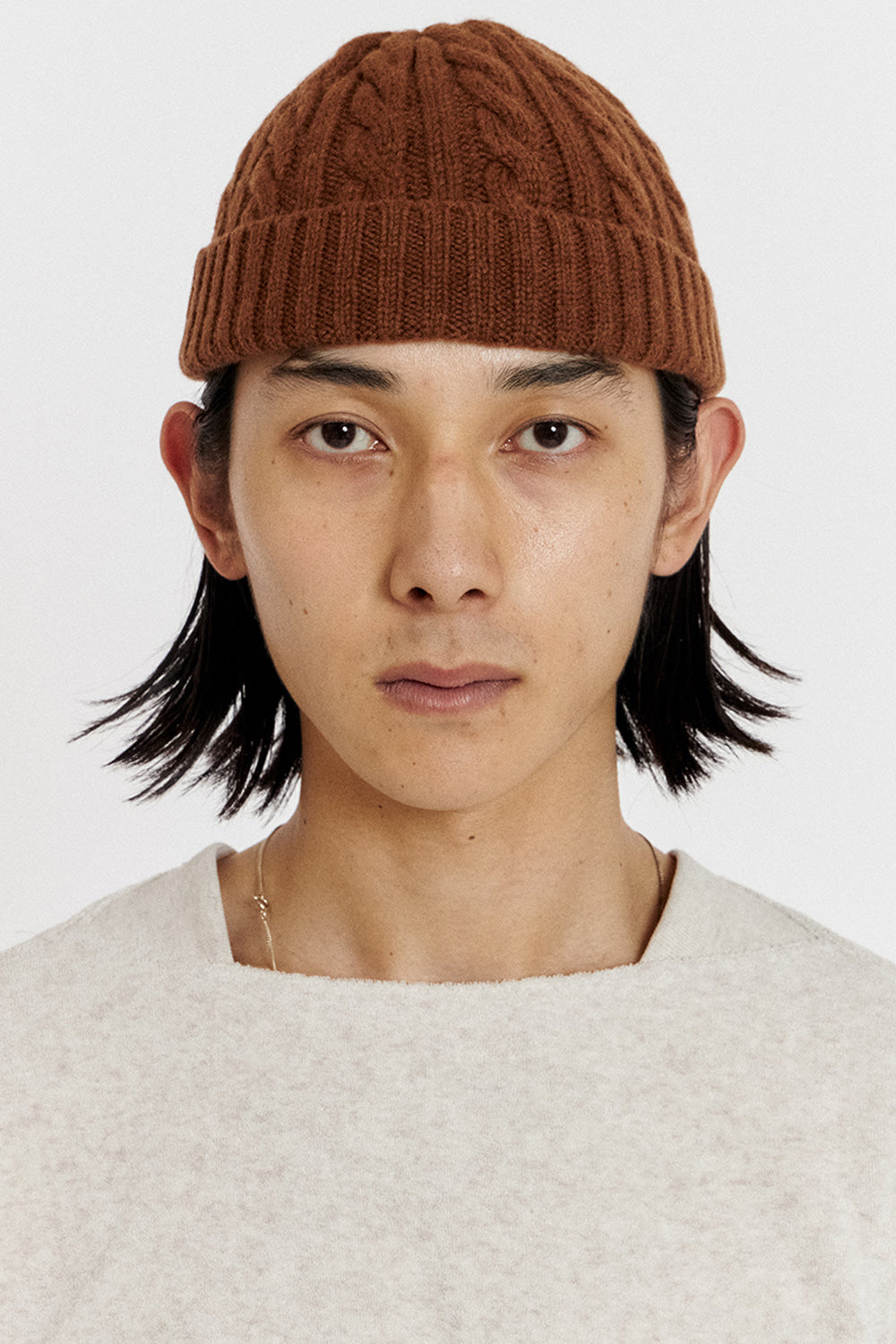 Eastlogue - Fisherman Watch Cap (Brown) product image 3 | TRAB K-Fashion Australia