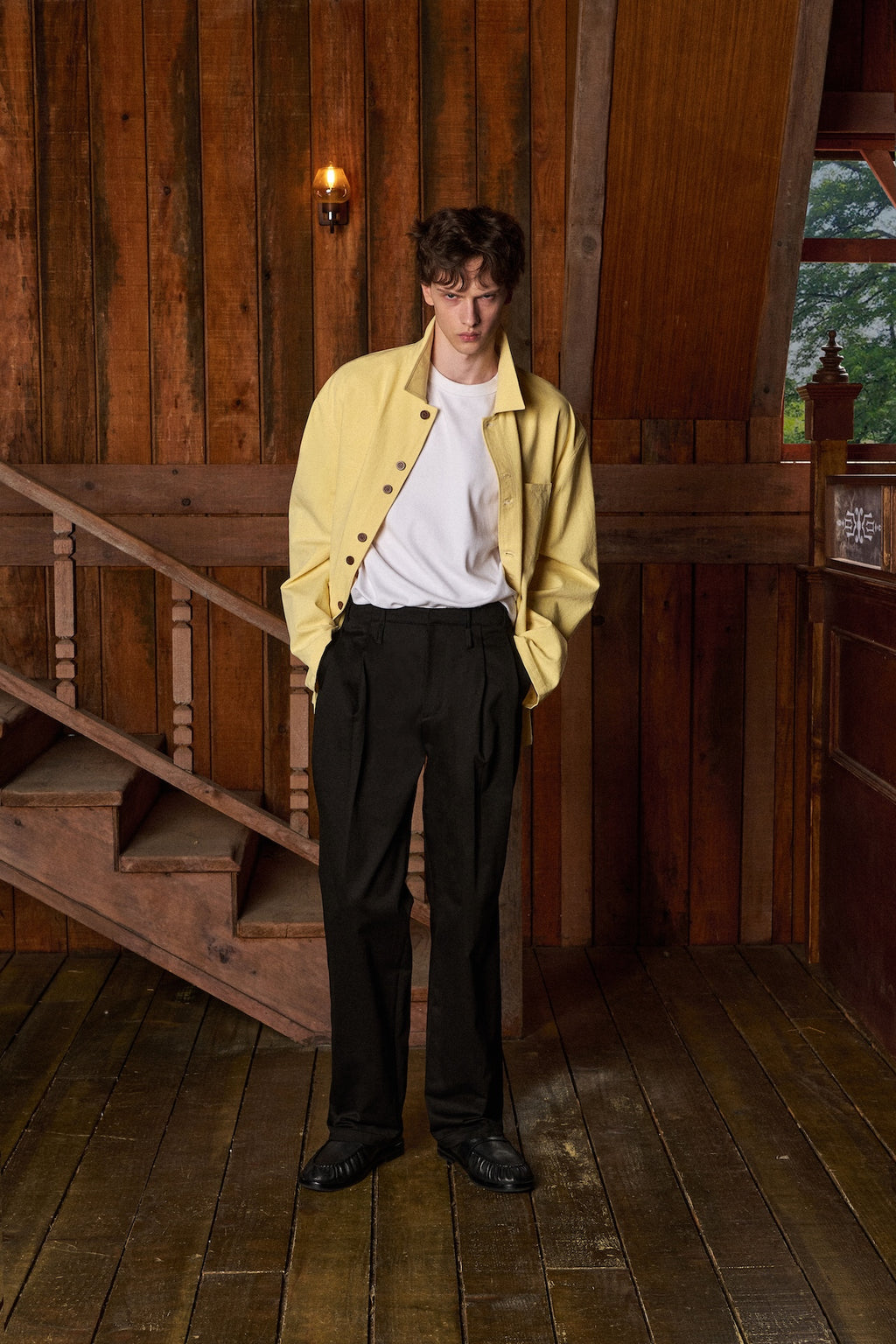 STU - Module Work Jacket (Pale Yellow) product image 3 | TRAB K-Fashion Australia