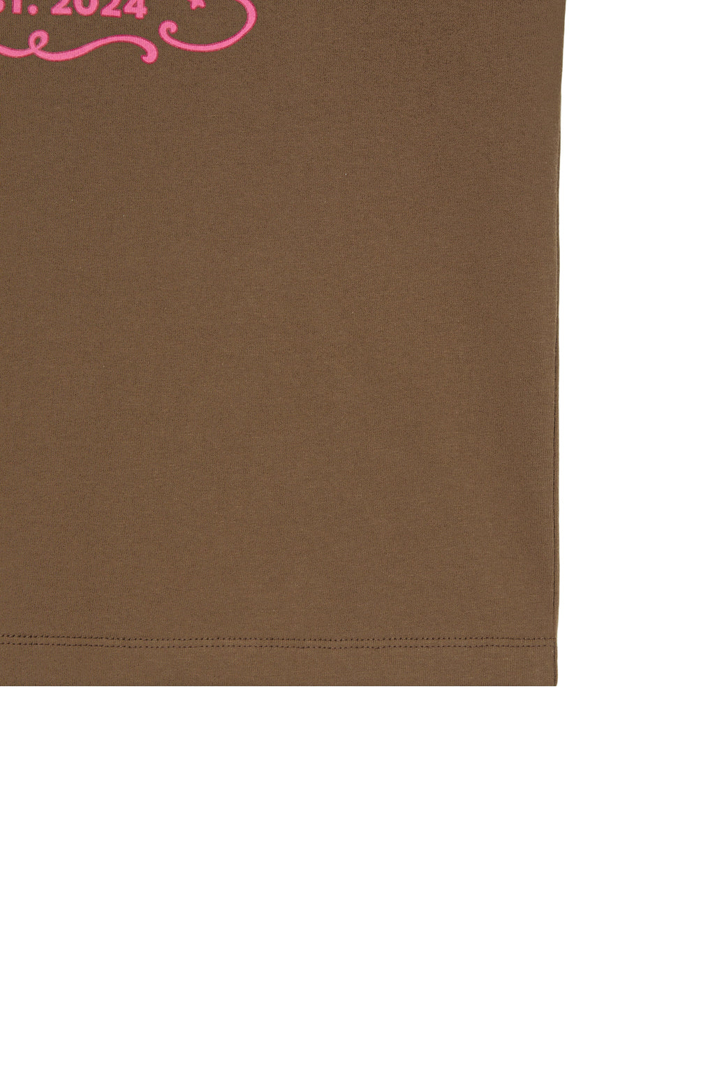 Deinet - Pop Color T-Shirt (Brown) product image 5 | TRAB K-Fashion Australia