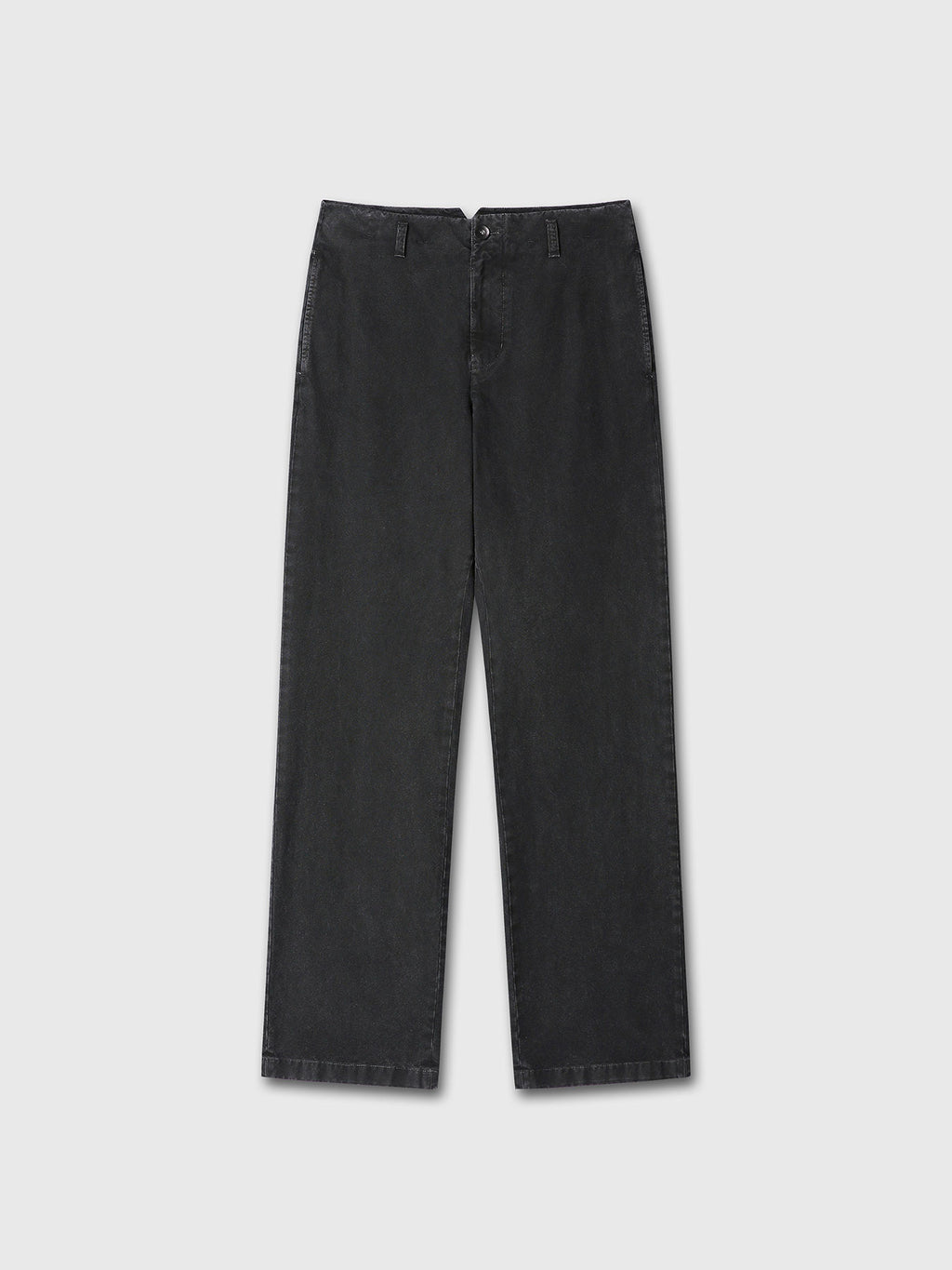 Tonywack - Garment Dyed Cotton Straight Pants (Faded Black) product image 10 | TRAB K-Fashion Australia