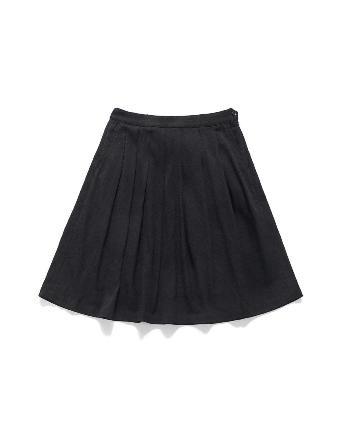 Eastlogue - Wanderer Pleated Skirt (Black Twill) product image 3 | TRAB K-Fashion Australia