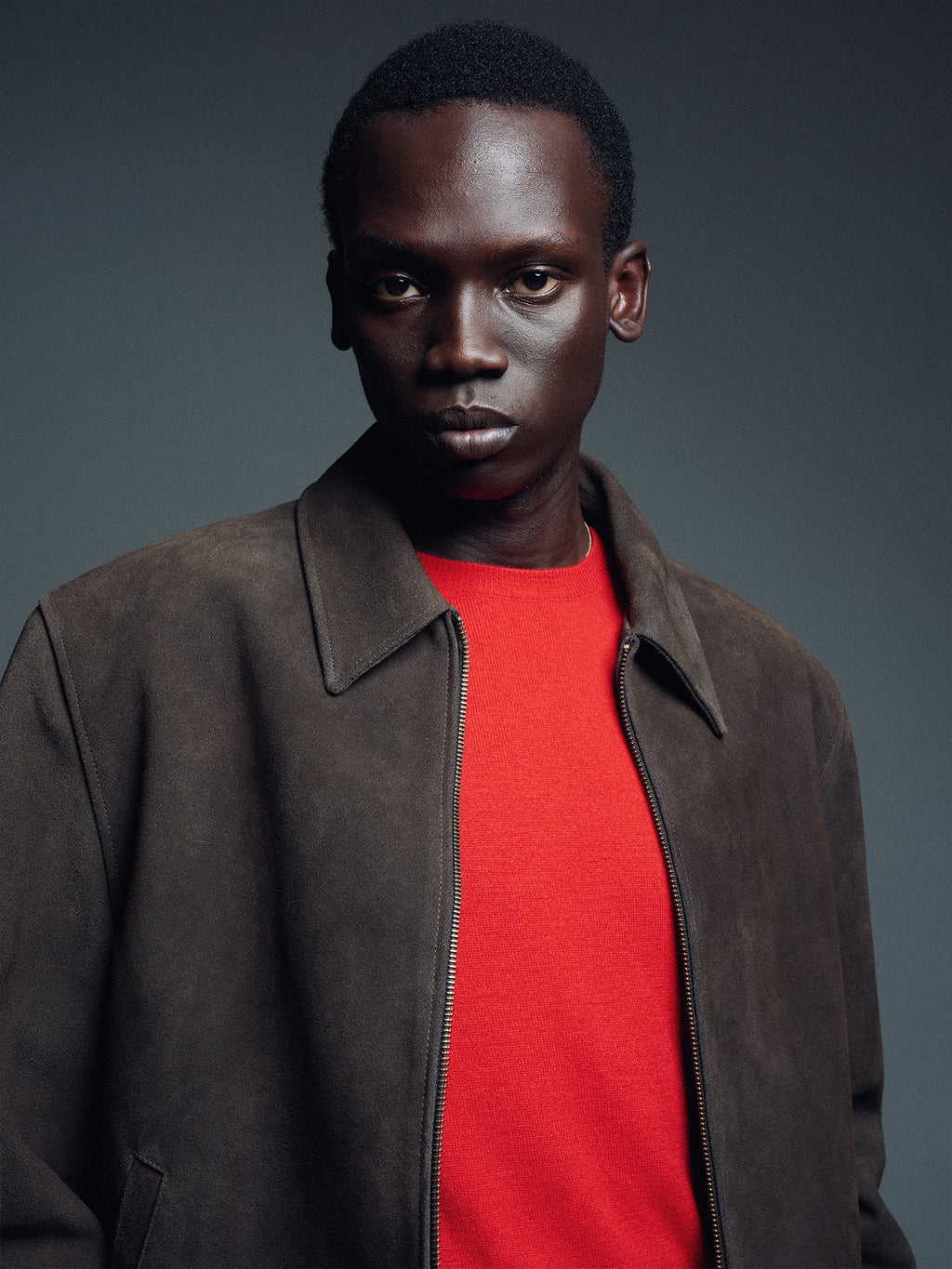 Tonywack - Super Fine Merino Wool Crew-Neck Knit (Red) product image 8 | TRAB K-Fashion Australia