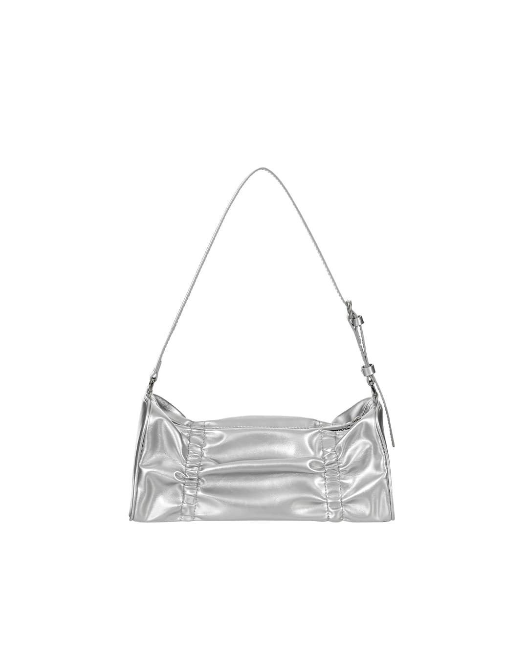 Stand Oil - Pleats Bag (Silver) product image 3 | TRAB K-Fashion Australia