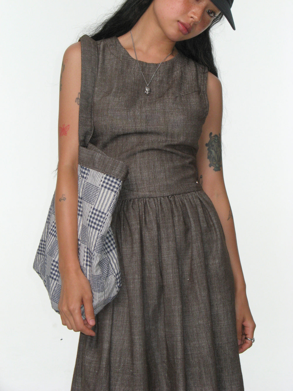 Coyseio - Round Cut Out Dress (Brown) product image 3 | TRAB K-Fashion Australia