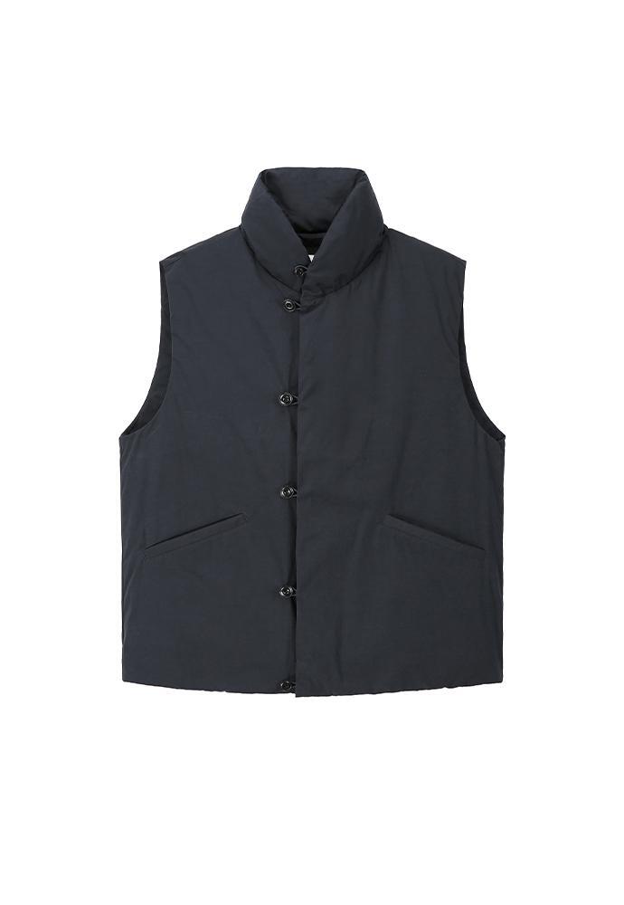 Art if acts - Shawl Collar Down Vest (Navy) product image 10 | TRAB K-Fashion Australia