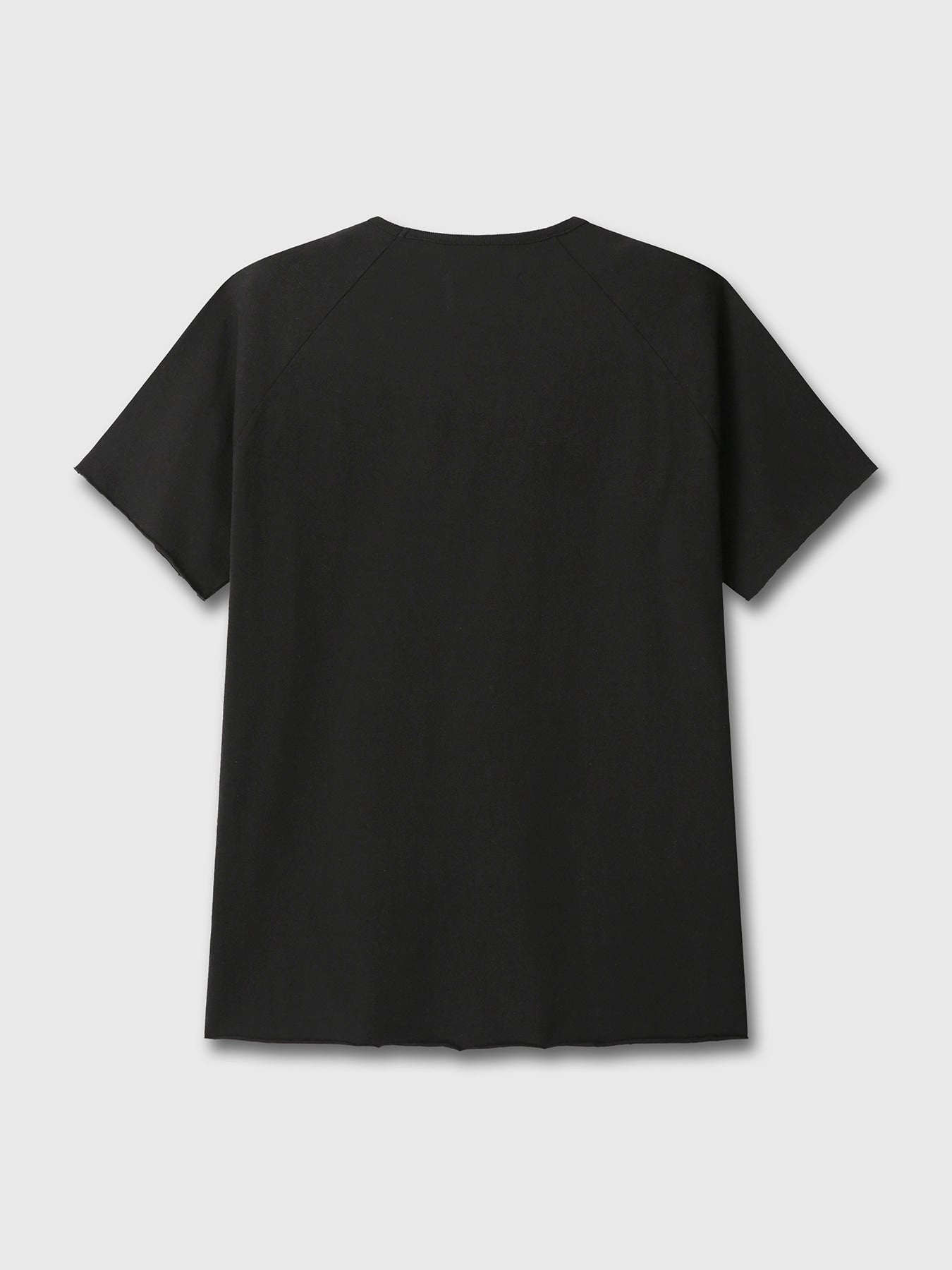 Tonywack - Raw Edge Washed T-Shirt (Black) product image 8 | TRAB K-Fashion Australia
