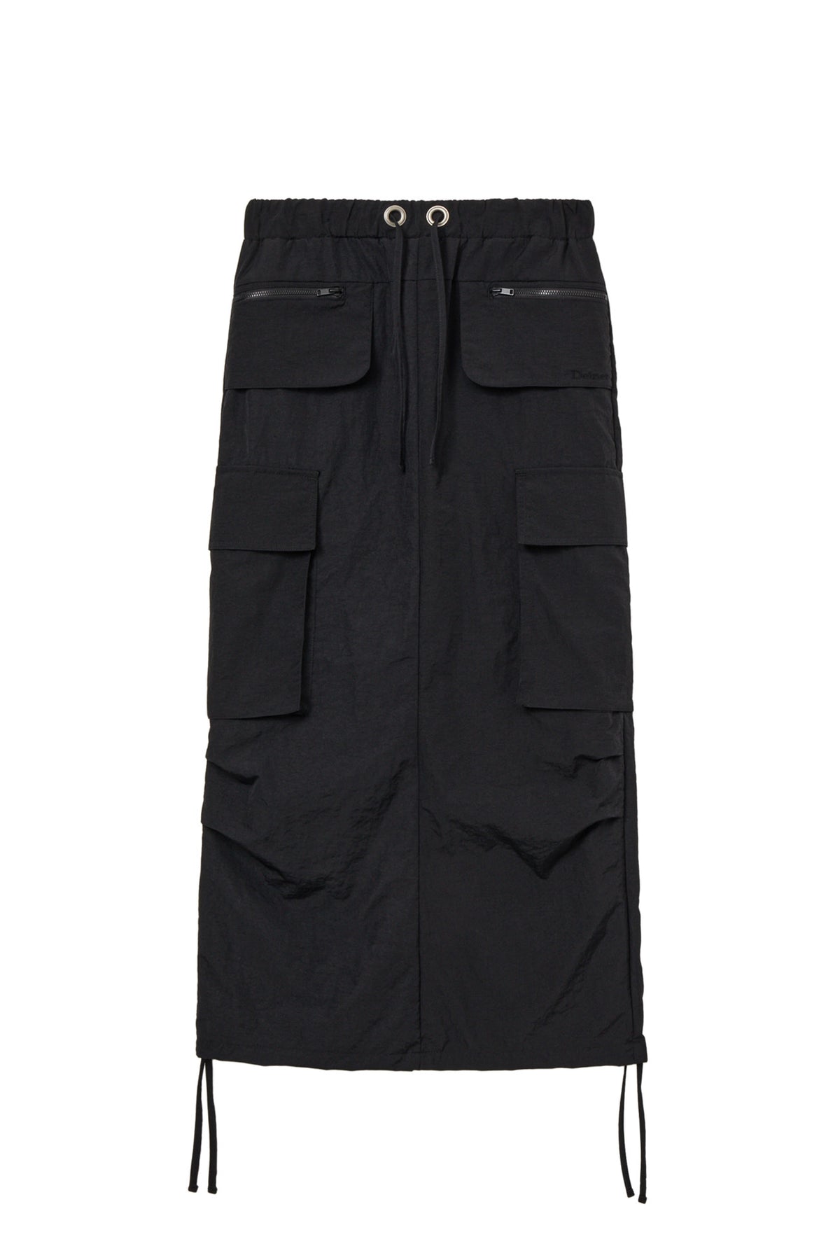 Deinet - Nylon Utility Cargo Skirt (Black) product image 1 | TRAB K-Fashion Australia