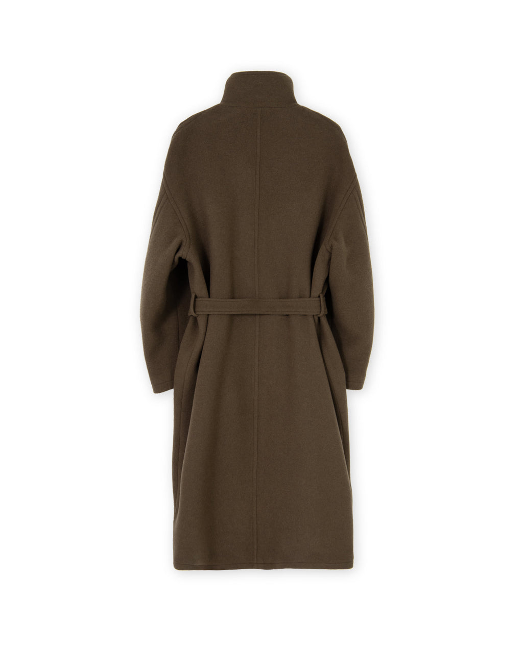 Brownyard - Pure Wool Stand Collar Coat (Brown) product image 5 | TRAB K-Fashion Australia