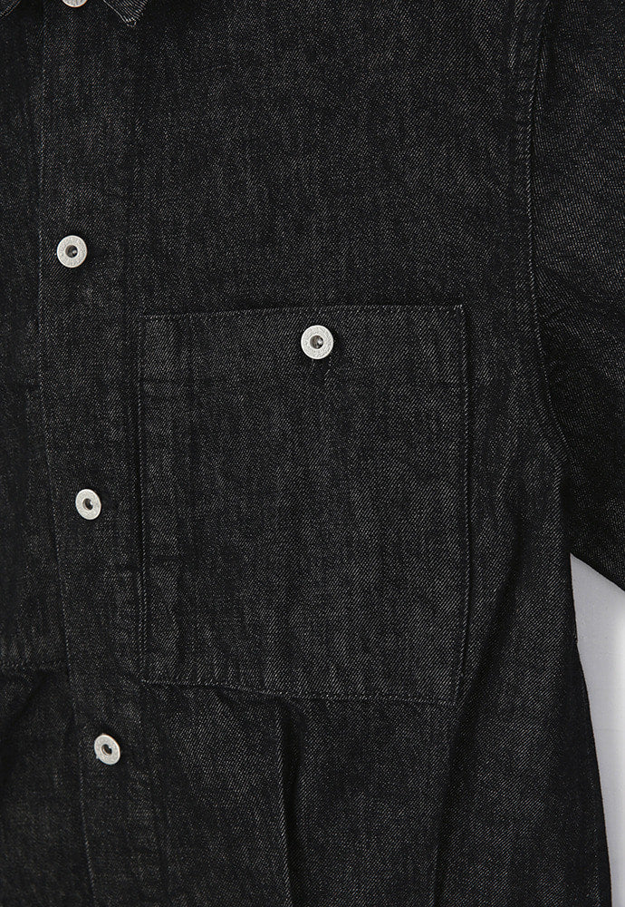 Art if acts - Trucker Denim Jacket (Washed Black) product image 11 | TRAB K-Fashion Australia