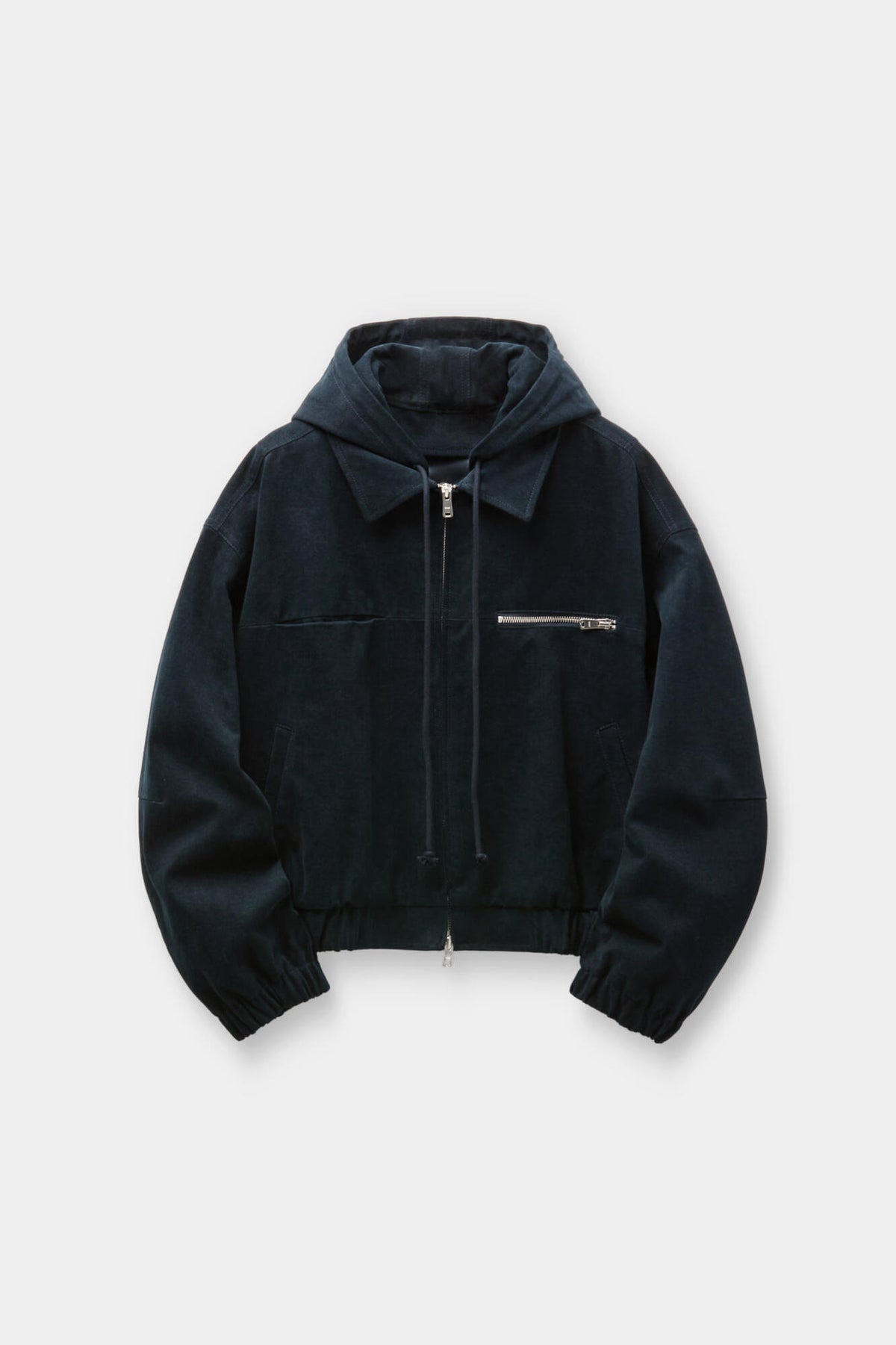 Coor - Brushed Cotton Hood Jumper (Dark Navy) product image 1 | TRAB K-Fashion Australia