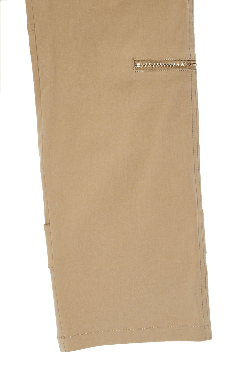 Matin Kim - Color Block Velcro Cargo Pants (Brown) product image 4 | TRAB K-Fashion Australia