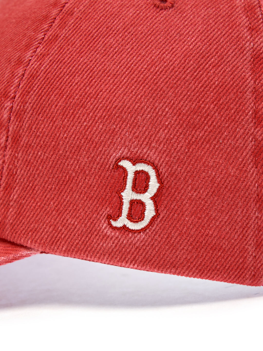 MLB Korea - MLB Varsity Vintage Cultive Stitching Unstructured Ball Cap Boston Red Sox (Red) product image 7 | TRAB K-Fashion Australia