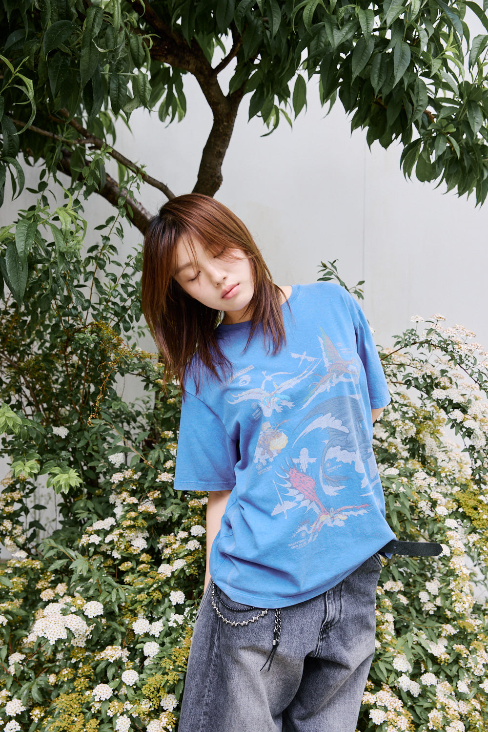 Hatchingroom - Dragons Tee Vintage (Blue) product image 9 | TRAB K-Fashion Australia