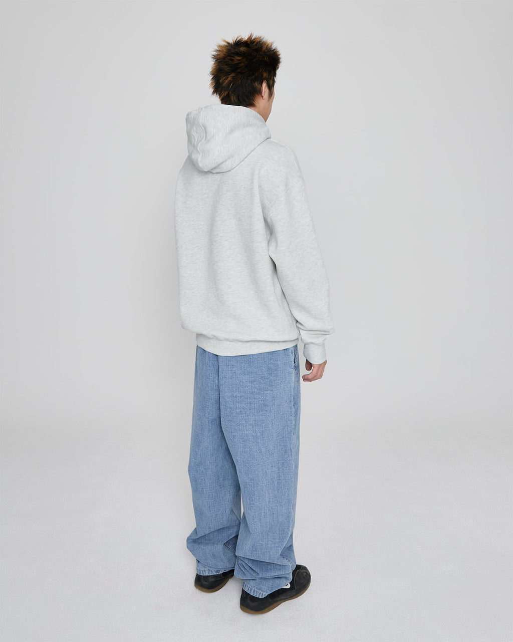 yeseyesee - Y.E.S Sign Logo Hoodie (Light Grey) product image 9 | TRAB K-Fashion Australia