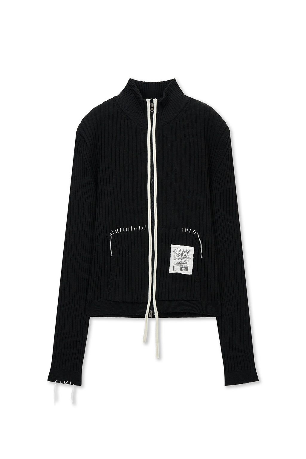 Matin Kim - Handcraft Slim Fit Cardigan (Black) product image 1 | TRAB K-Fashion Australia