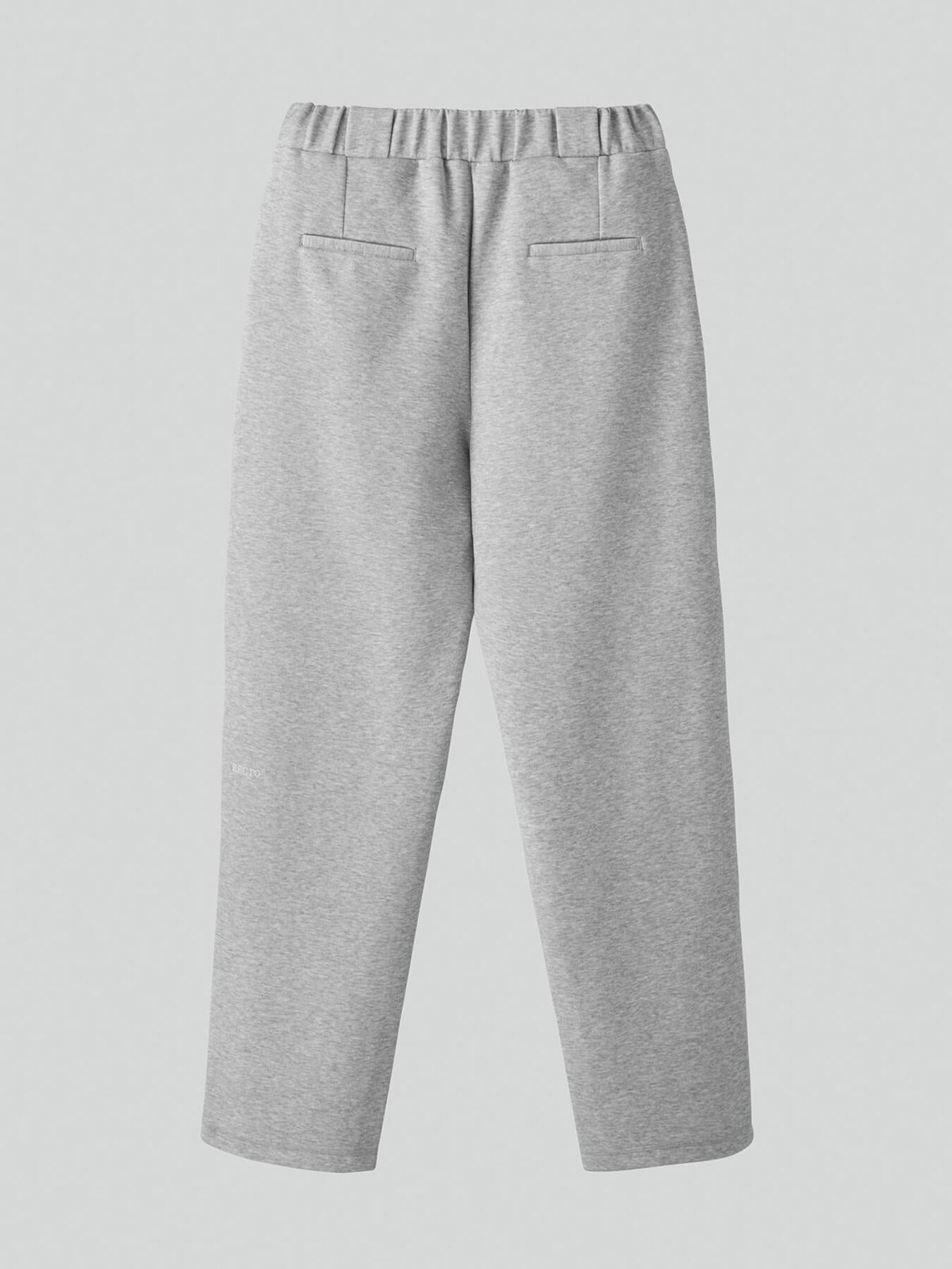 Recto - Wide Banding Loose Fit Sweatpants (Melange Grey) product image 2 | TRAB K-Fashion Australia