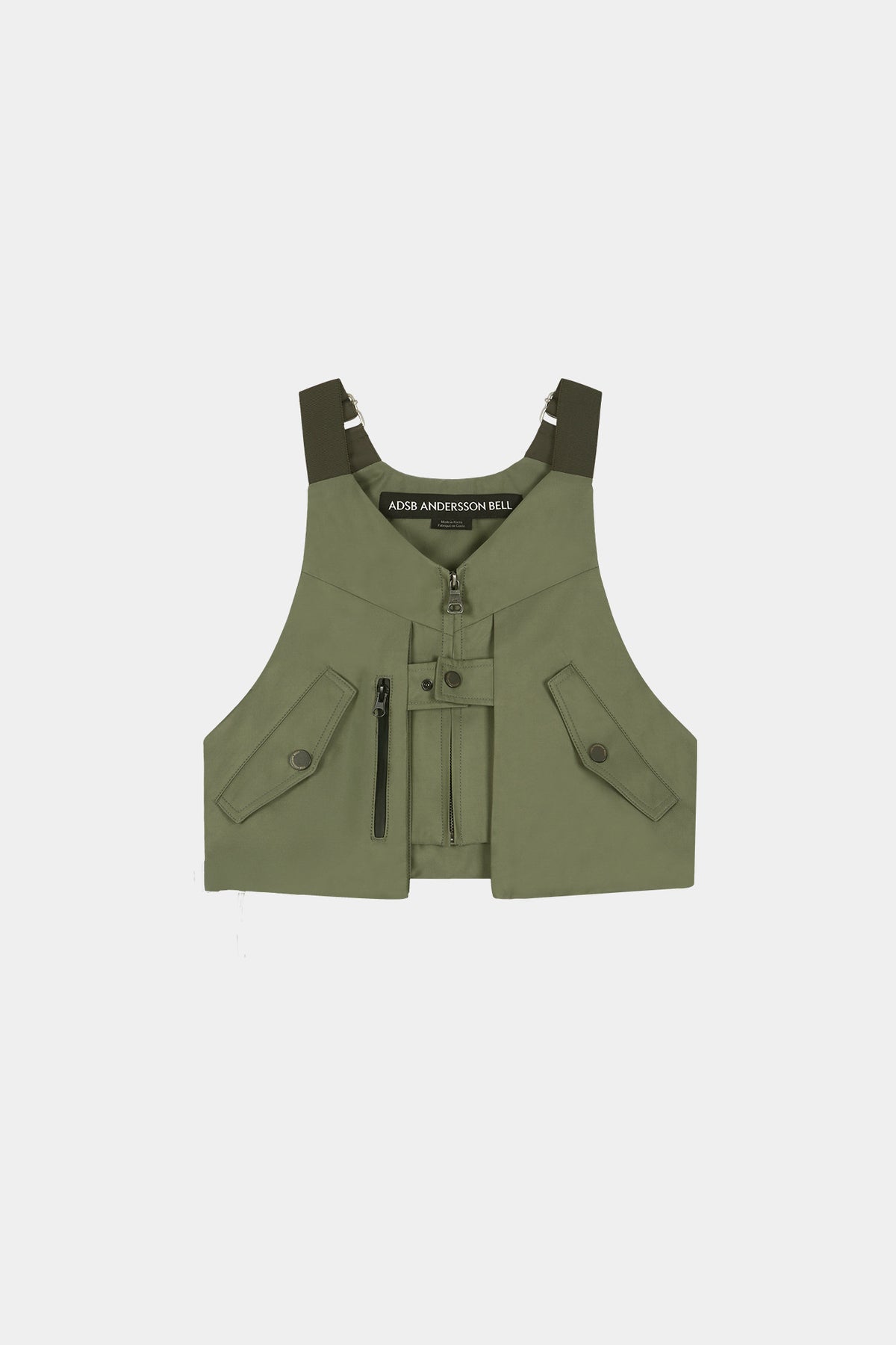 Andersson Bell - 'some Might Say' Utility Vest (Khaki) product image 11 | TRAB K-Fashion Australia