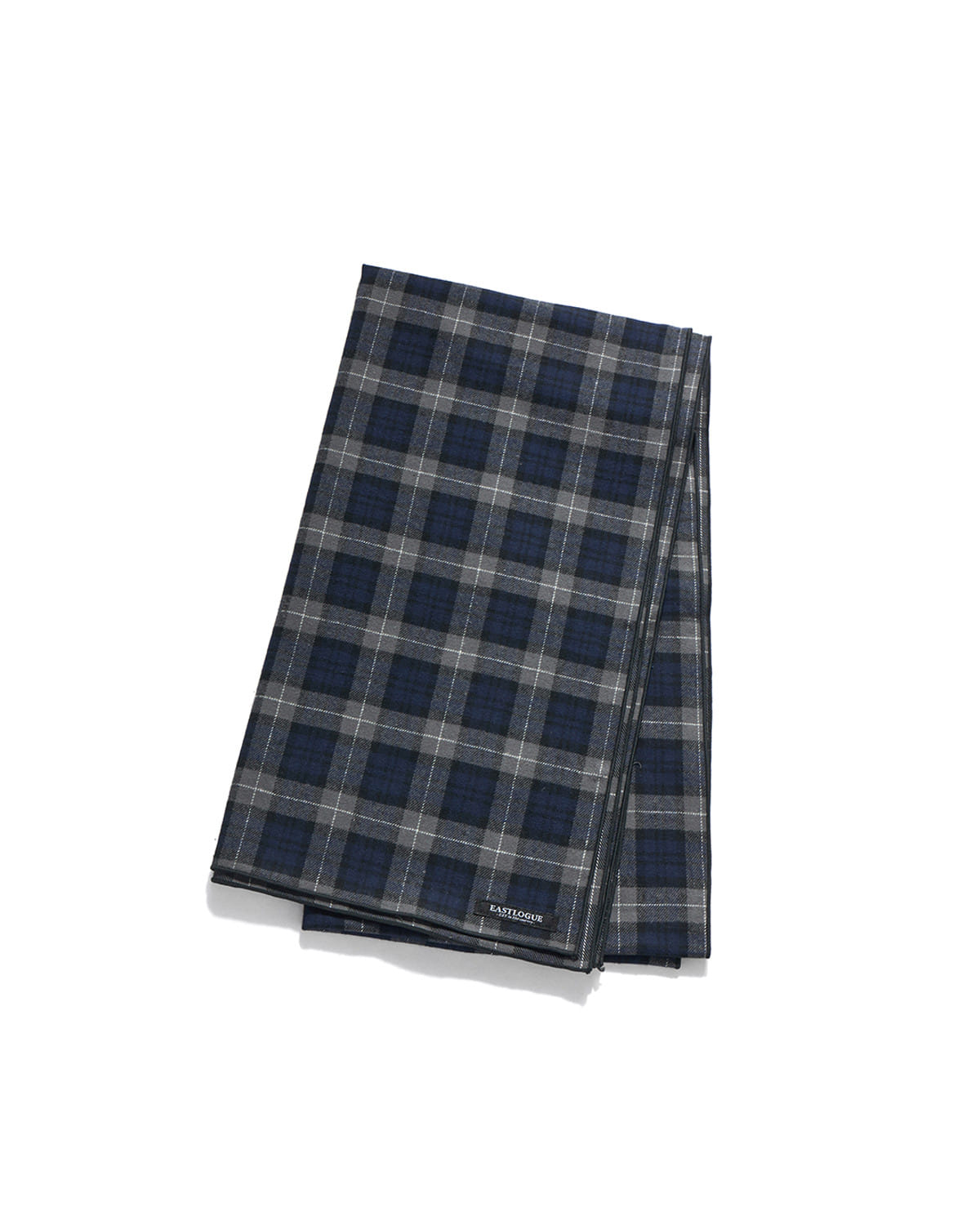 Eastlogue - Pattern Scarf (Navy & Grey Check) product image 5 | TRAB K-Fashion Australia