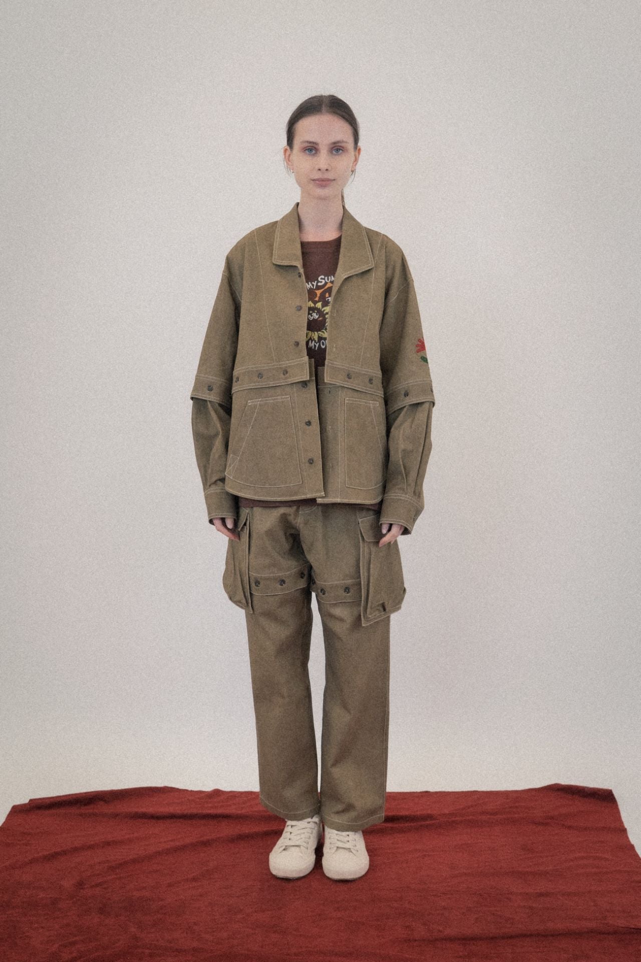 Ioedle - Assembled Jacket That Sparks Imagination (Sand) product image 10 | TRAB K-Fashion Australia