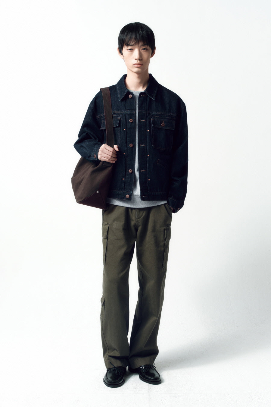 Insilence - Type-2 Trucker Jacket Rinsed product image 1 | TRAB K-Fashion Australia