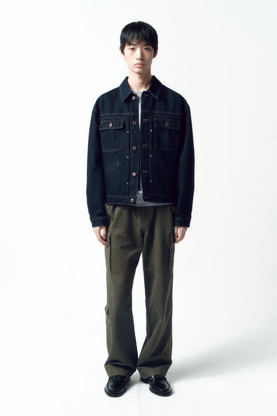 Insilence - Dutch Army Cargo Pants (Olive Drab) product image 1 | TRAB K-Fashion Australia