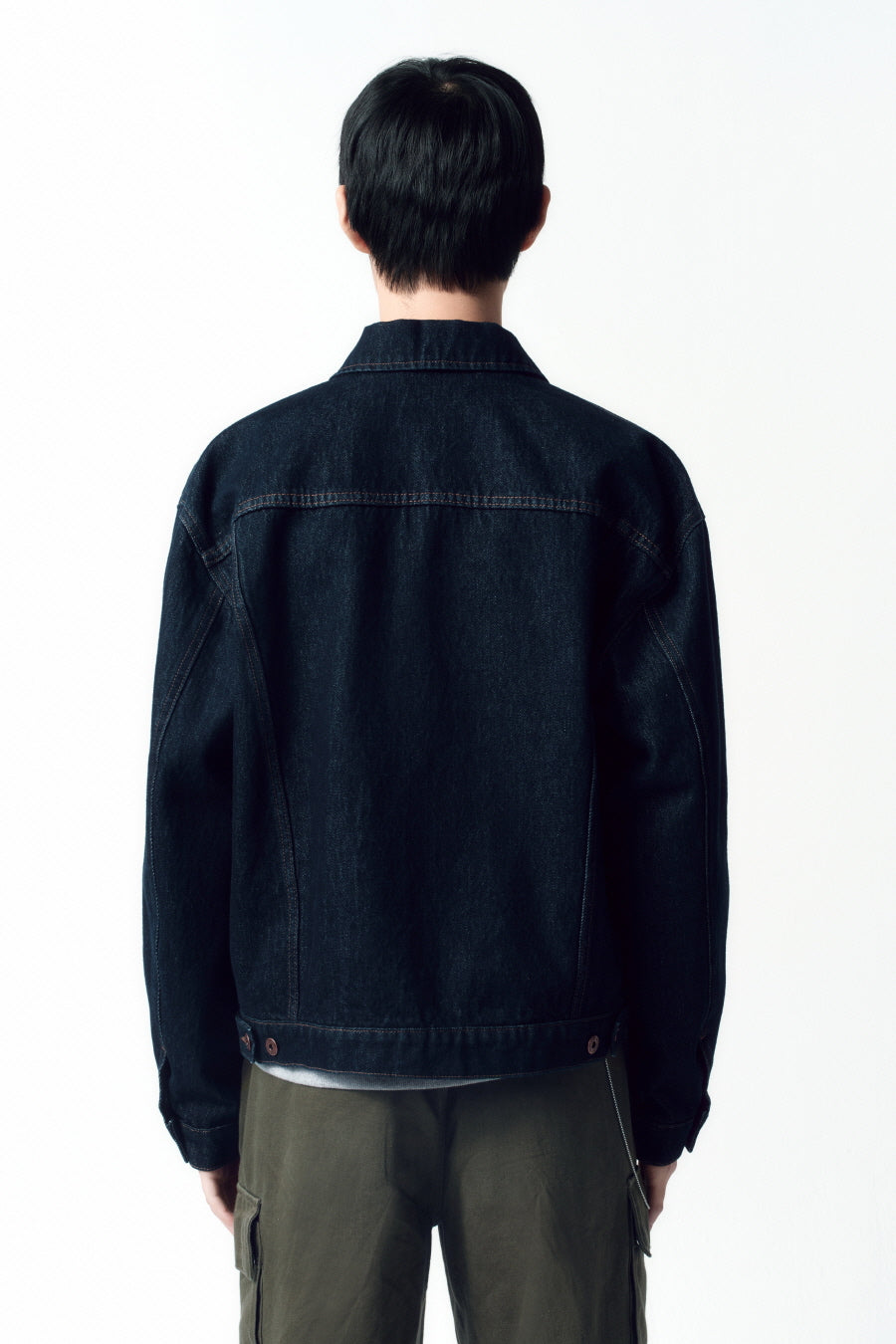 Insilence - Type-2 Trucker Jacket Rinsed product image 6 | TRAB K-Fashion Australia