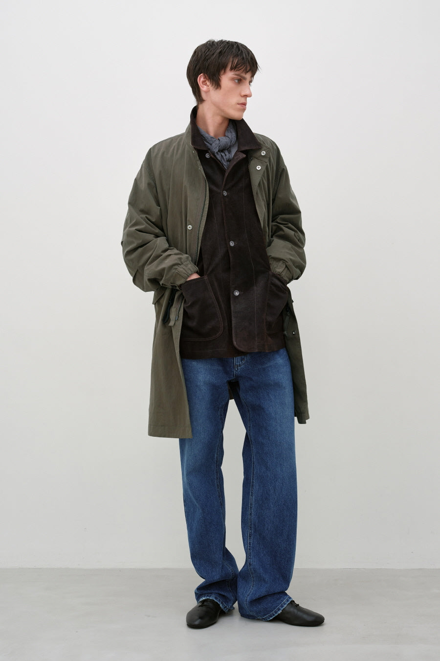 Insilence - Fishtail Parka (Olive) product image 6 | TRAB K-Fashion Australia