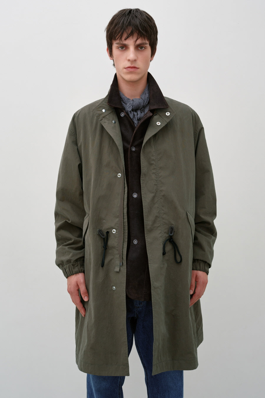 Insilence - Fishtail Parka (Olive) product image 3 | TRAB K-Fashion Australia