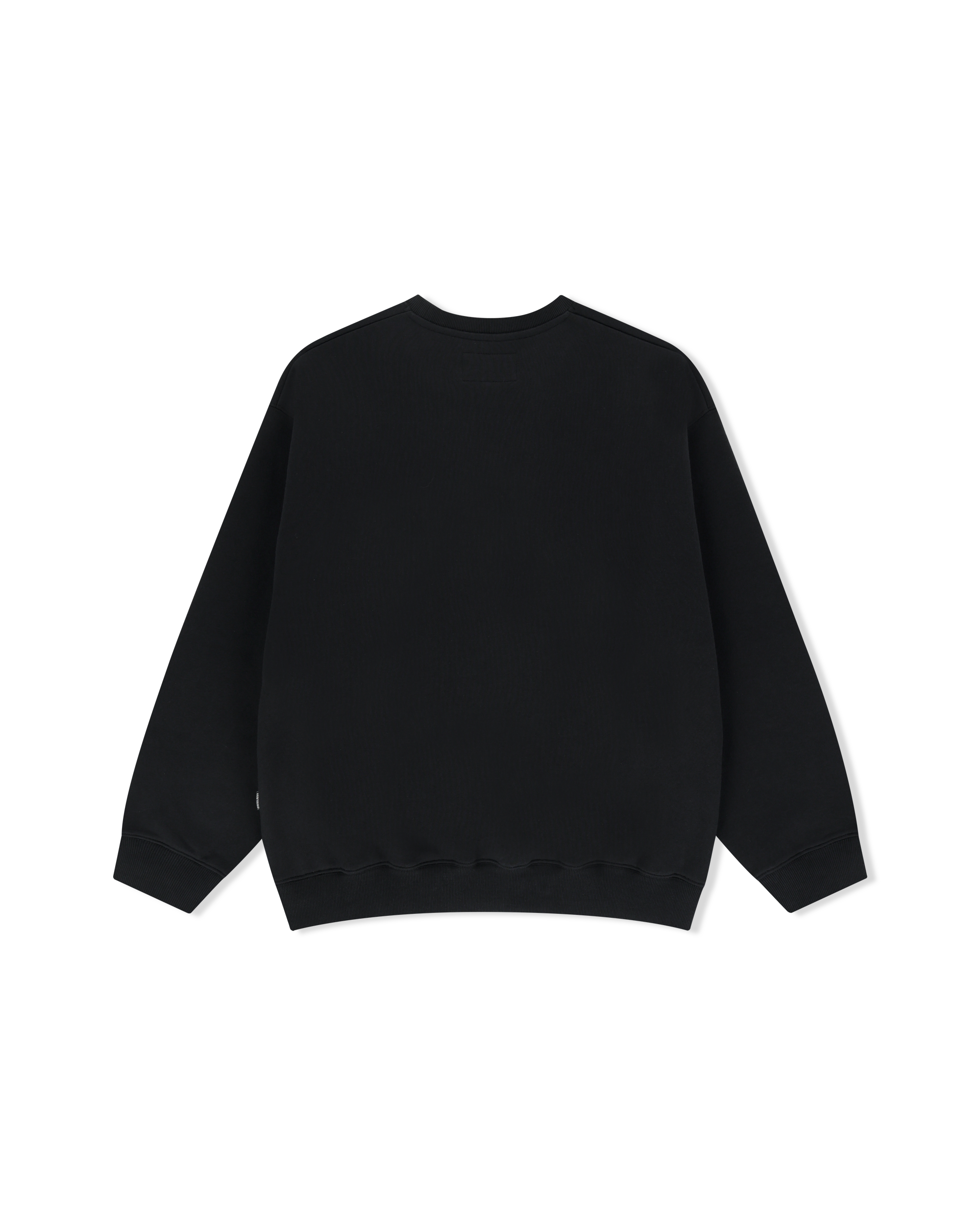 yeseyesee - Y.E.S Dotted Logo Sweatshirt (Black) product image 2 | TRAB K-Fashion Australia