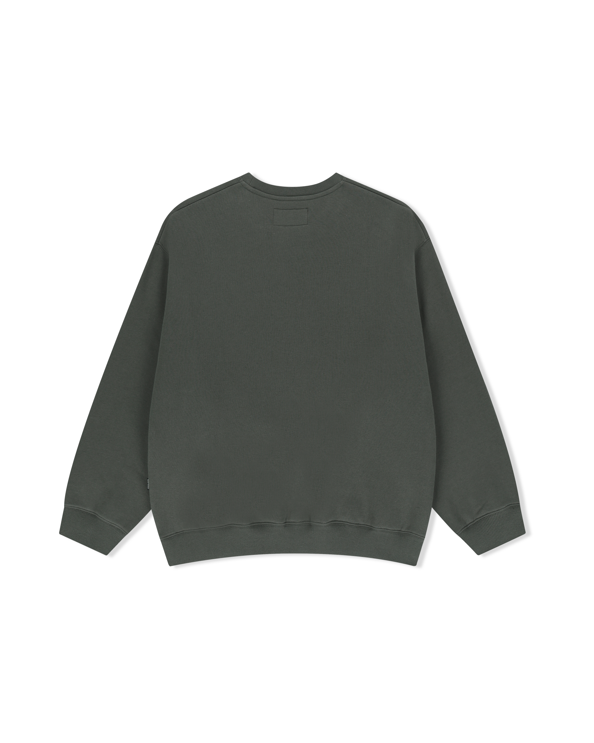 yeseyesee - Y.E.S Dotted Logo Sweatshirt (Khaki) product image 2 | TRAB K-Fashion Australia