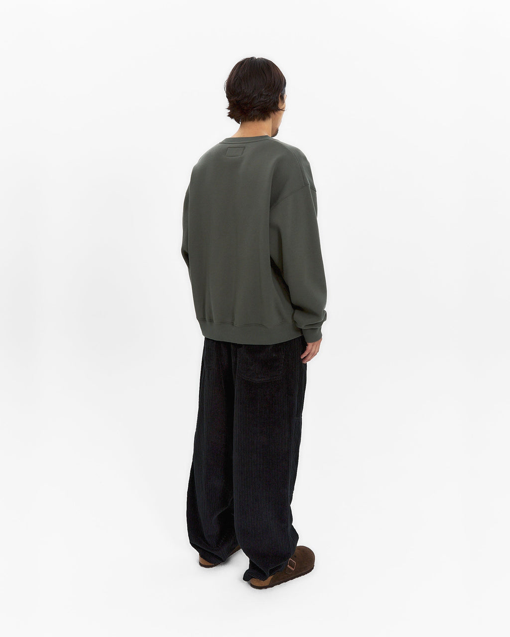 yeseyesee - Y.E.S Dotted Logo Sweatshirt (Khaki) product image 9 | TRAB K-Fashion Australia