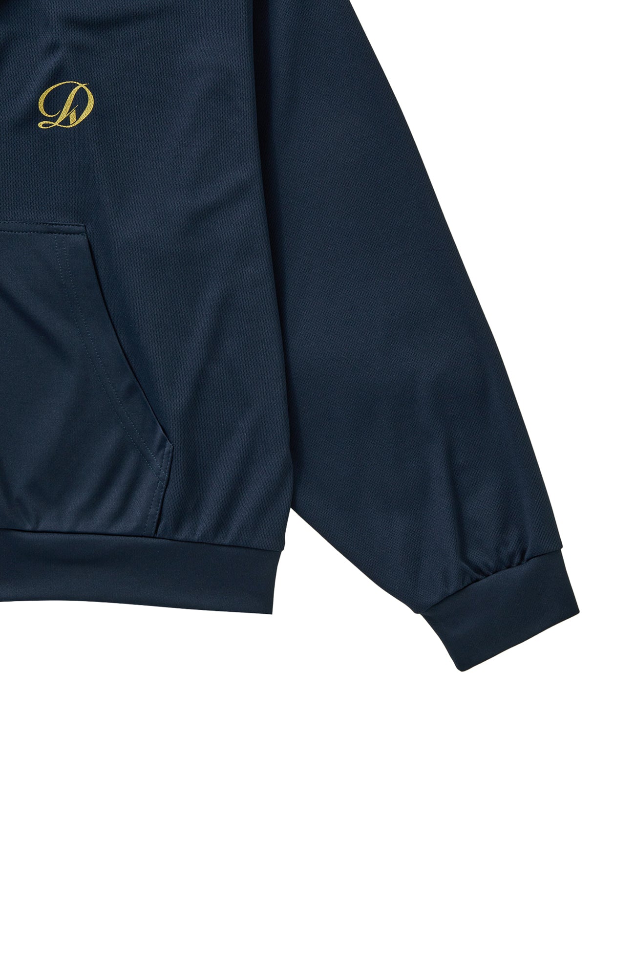Deinet - Cool Mesh Hooded Zip Up (Navy) product image 5 | TRAB K-Fashion Australia