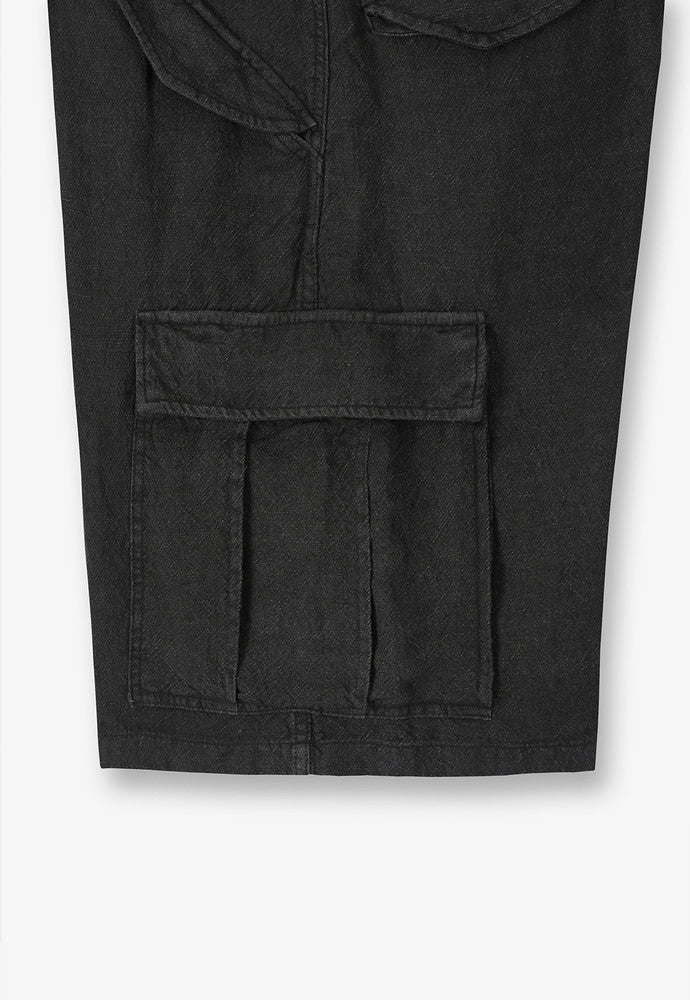 Art if acts - Linen M-51 Shorts (Black) product image 13 | TRAB K-Fashion Australia