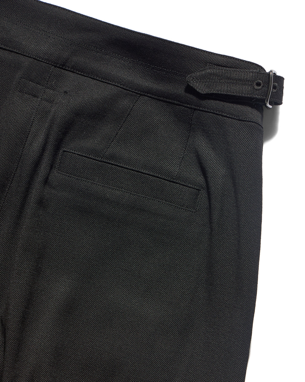 Eastlogue - Gurkha Belted Pants (Black Twill) product image 4 | TRAB K-Fashion Australia
