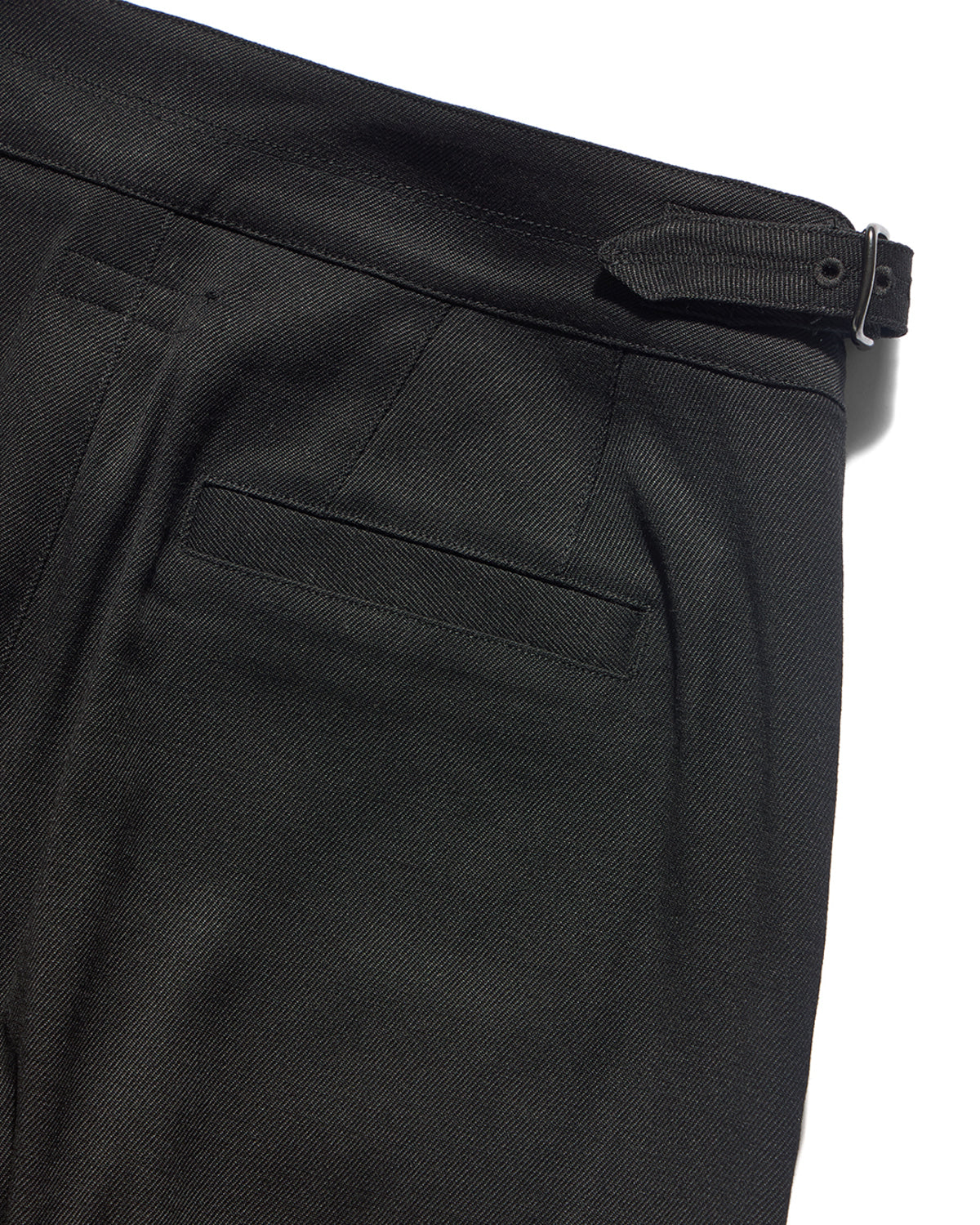 Eastlogue - Gurkha Belted Pants (Black Twill) product image 4 | TRAB K-Fashion Australia