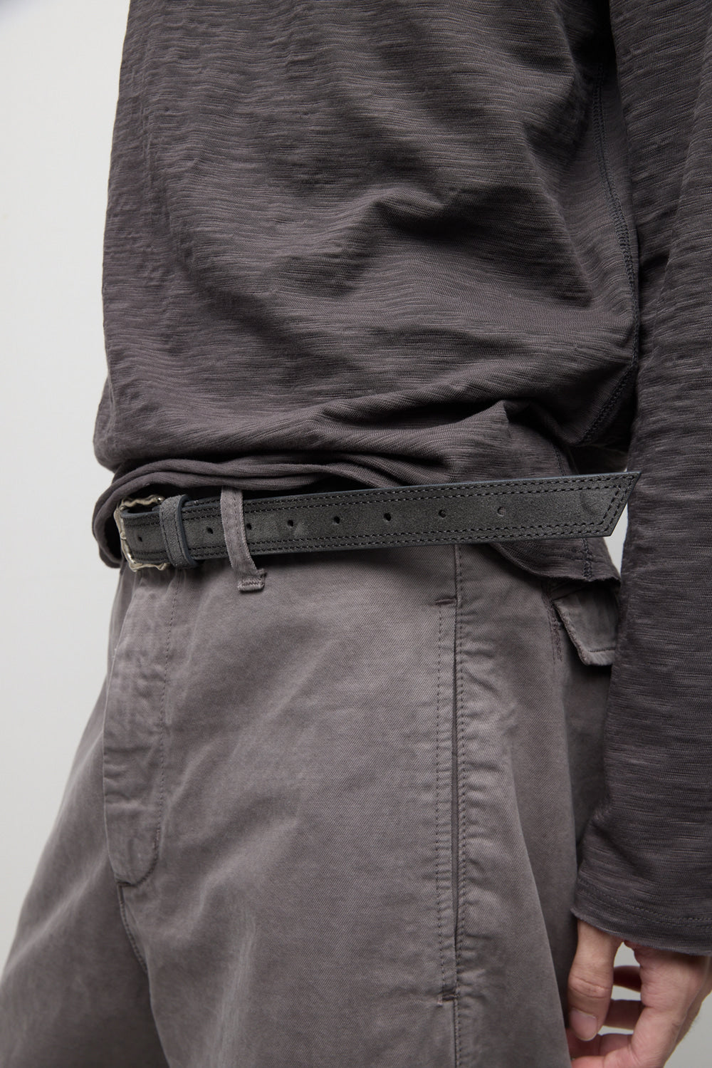 Hatchingroom - Suede Belt (Smoke) product image 9 | TRAB K-Fashion Australia
