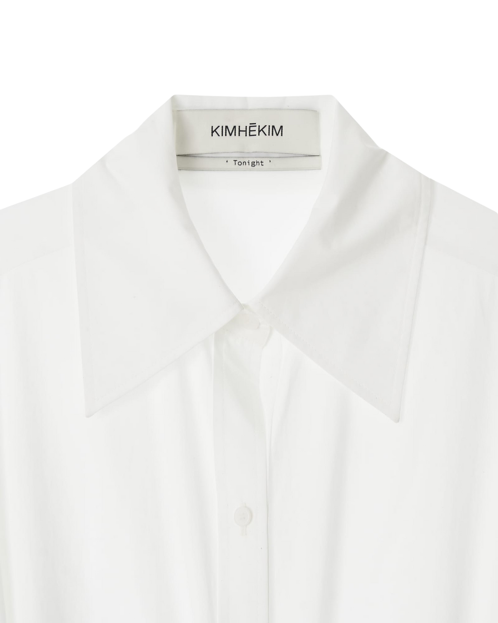 Kimhe Kim - Corset Layered Cotton Maxi Shirt Dress (White) product image 6 | TRAB K-Fashion Australia