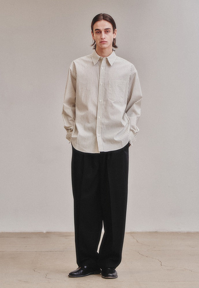 Art if acts - Stripe Shirt (Ivory) product image 1 | TRAB K-Fashion Australia