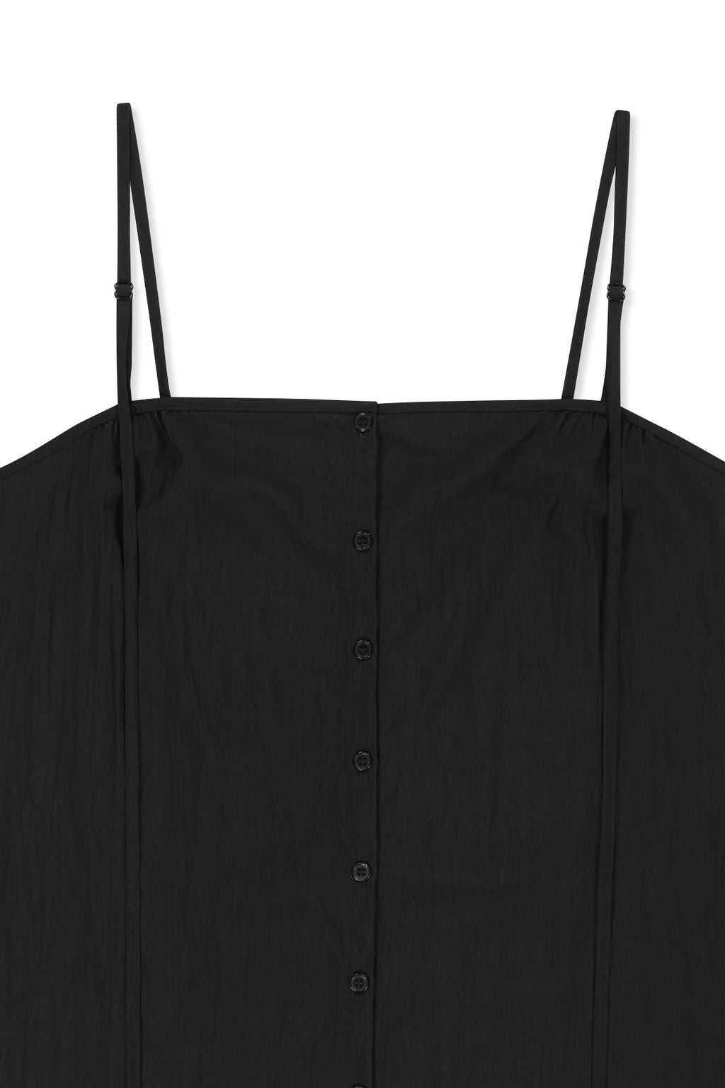 Matin Kim - Button Sleeveless Blouse (Black) product image 3 | TRAB K-Fashion Australia