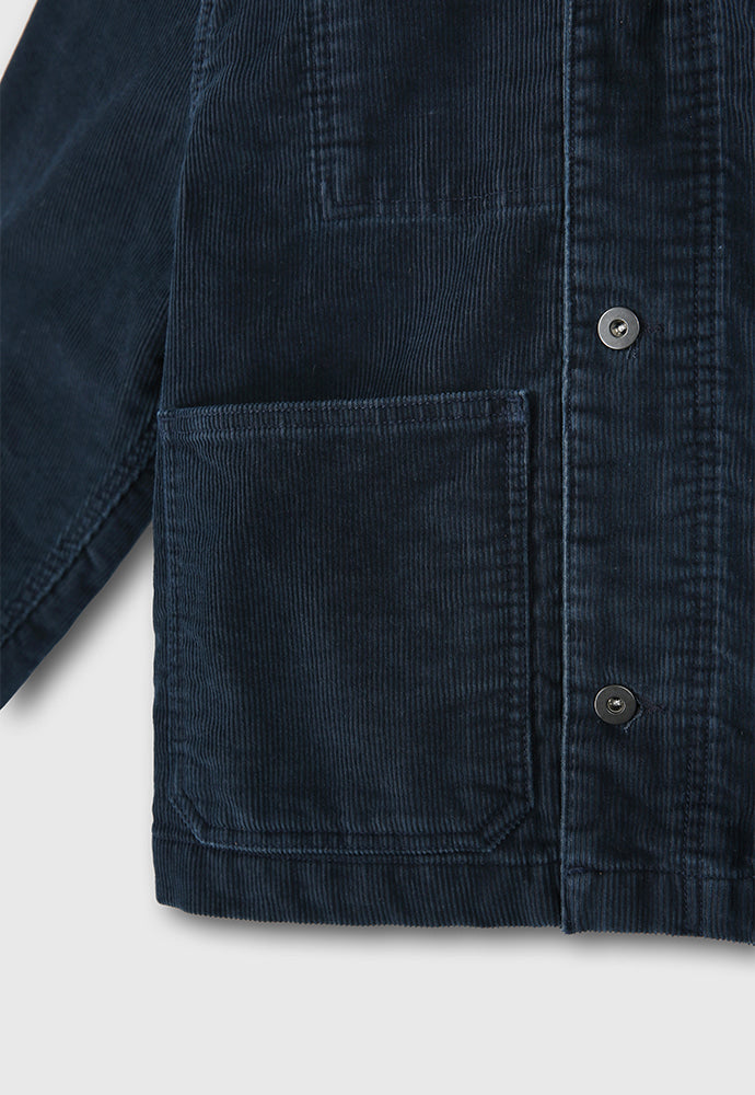 Tonywack - Indigo Garment-Dyed Corduroy Work Jacket (Faded Indigo) product image 13 | TRAB K-Fashion Australia
